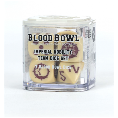 Blood Bowl Imperial Nobility Team Dice