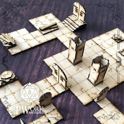 Mdf Fantasy Tiles The Dungeon