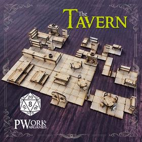 Mdf Fantasy Tiles The Tavern