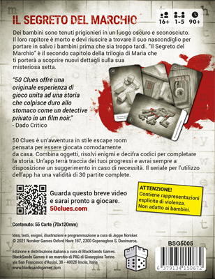 50 Clues - Maria: 2 Il Segreto del Marchio
