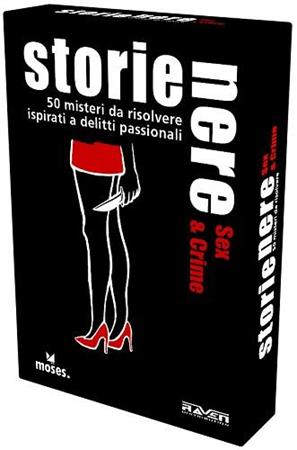 Storie Nere - Sex & Crime  Gioco Da Tavolo - COOPERATIVI - Fantamagus  Giochi da Tavolo - Giochi di Ruolo - Miniature - Gadgets - Carte  Collezionabili