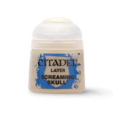 Layer Screaming Skull