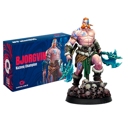 Ag Miniatures Bjorgvin Barbarian 32mm