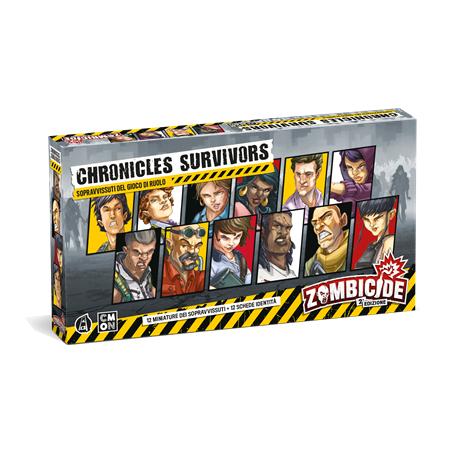Zombicide, 2a Ed.-Chronicles Survivor Set