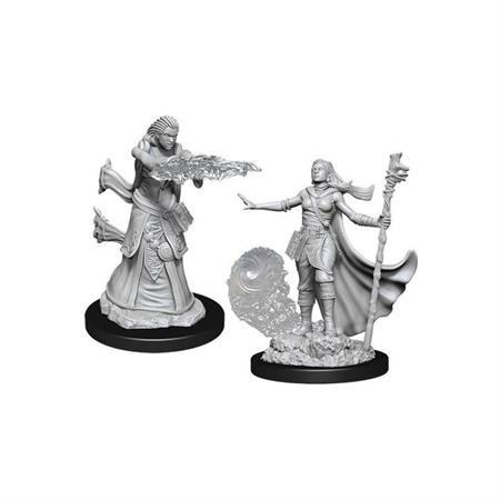 D&D Nolzur's Miniatures Human Wizard Female