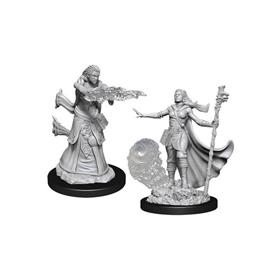 D&D Nolzur's Miniatures Human Wizard Female