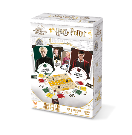 Harry Potter: Maestro di Incantesimi  Gioco Da Tavolo - Fantamagus -  CLASSICI-FAMIGLIA - Fantamagus Giochi da Tavolo - Giochi di Ruolo -  Miniature - Gadgets - Carte Collezionabili
