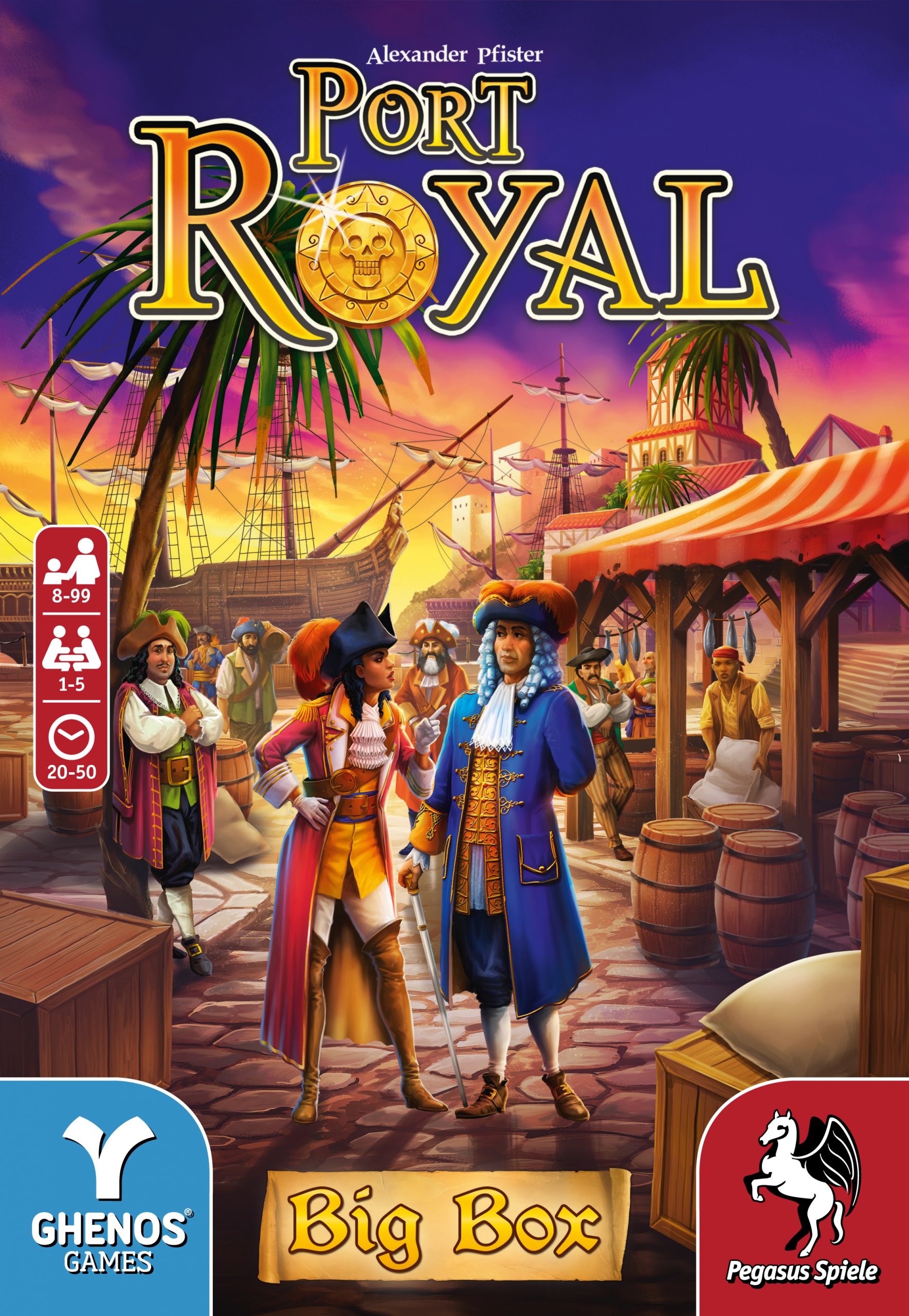 Port Royal Big Box  Gioco Da Tavolo - Fantamagus - GESTIONALI