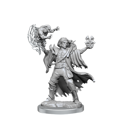 D&D Frameworks-Human Warlock Male