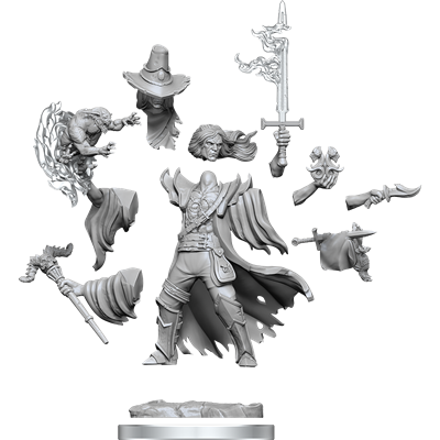 D&D Frameworks-Human Warlock Male