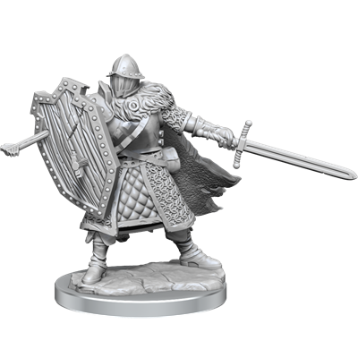 D&D Frameworks-Human Fighter Male