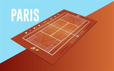 Set & Match XL MAT - Arancio PARIGI