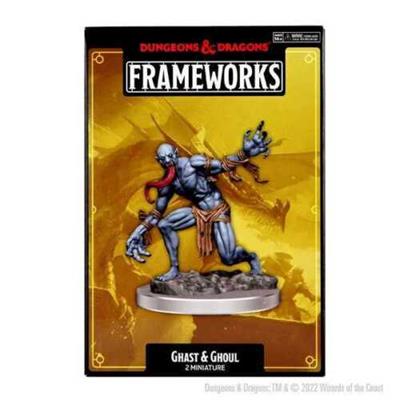 Dungeons & Dragons Frameworks Miniatures Model Kit 2-Pack Ghast & Ghoul