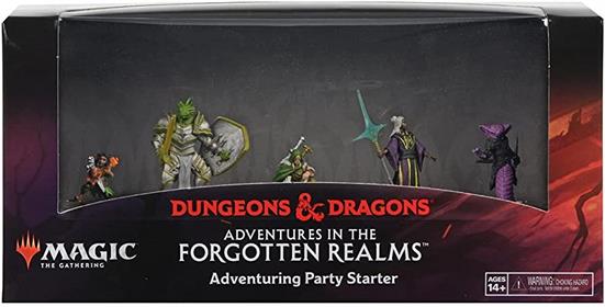 Magic The Gathering pre-painted Miniatures Adventures in the Forgotten Realms Adventuring Party