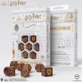 Harry Potter.  Set Dadi Gryffindor Modern - Rosso