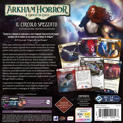 Arkham Horror LCG - Il Circolo Spezzato - Investigatori