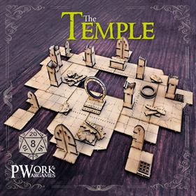 MDF Fantasy Tiles THE TEMPLE