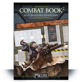 Combat Book 2- Science fiction Rewritable Combat Maps for Tabletop RPGs
