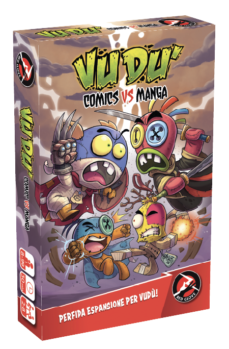 Vudù Seconda Edizione - Comics VS Manga  Espansione Gioco Da Tavolo -  Fantamagus - PARTY GAME - Fantamagus Giochi da Tavolo - Giochi di Ruolo -  Miniature - Gadgets - Carte Collezionabili