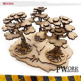 MDF Terrain Scenery WOODS