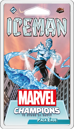 Marvel Champions Lcg - Iceman (Pack Eroe)