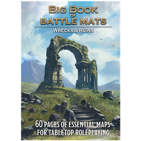 Giant Book of Battle Mats Wilds, Wrecks & Ruins