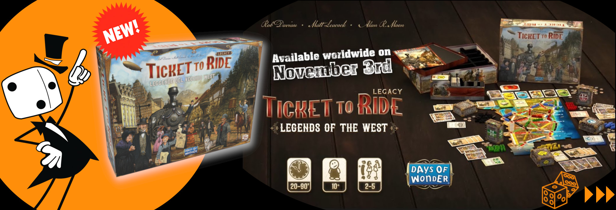 Ticket To Ride Legacy